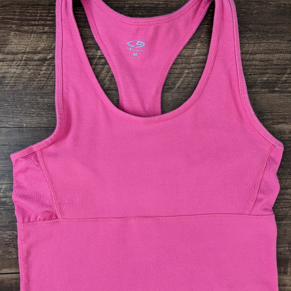 Champion Pink Athletic Tank Top